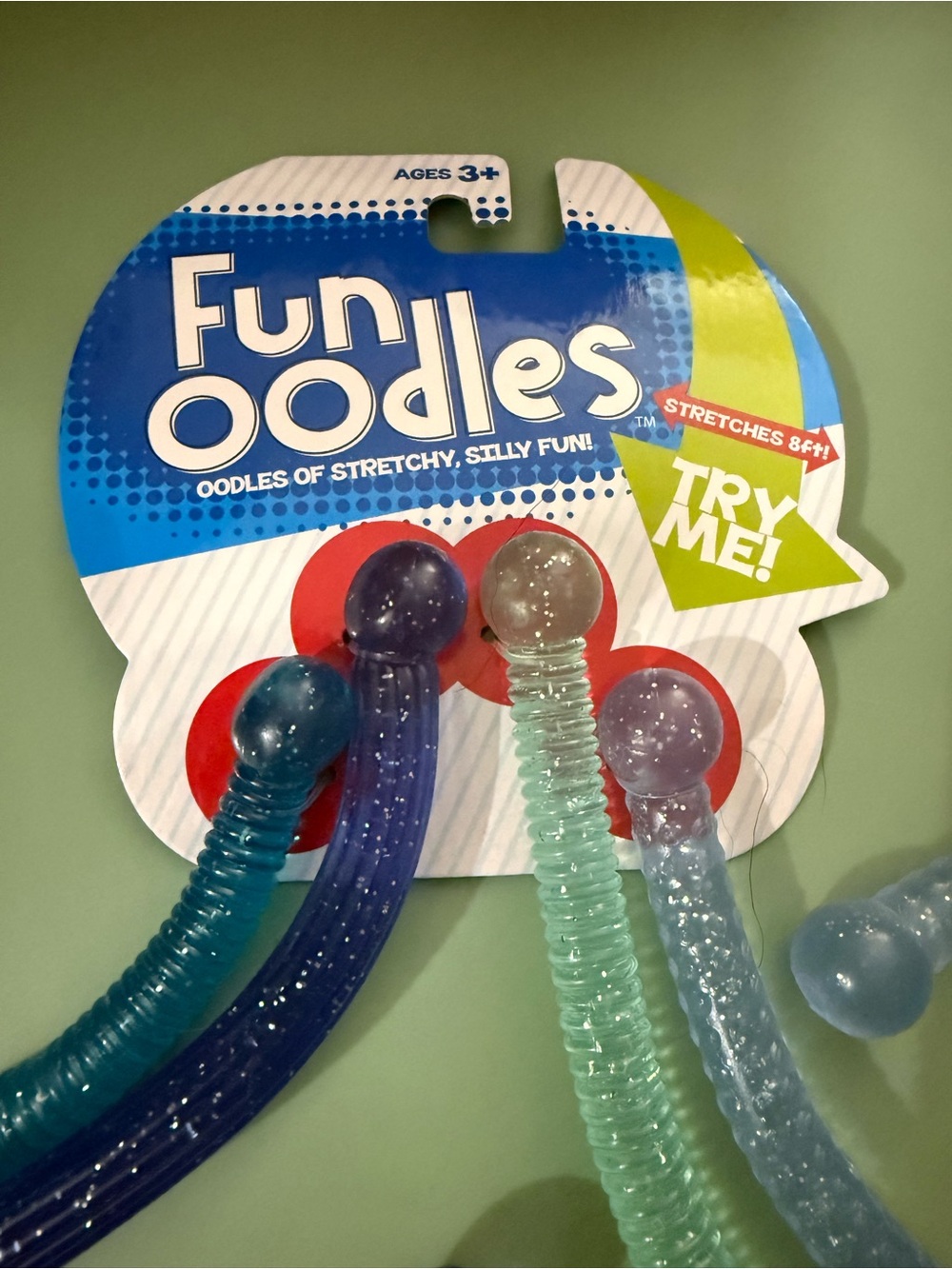Stretchy Sensory Tentacle Toys - Blue, Teal, Purple, Clear